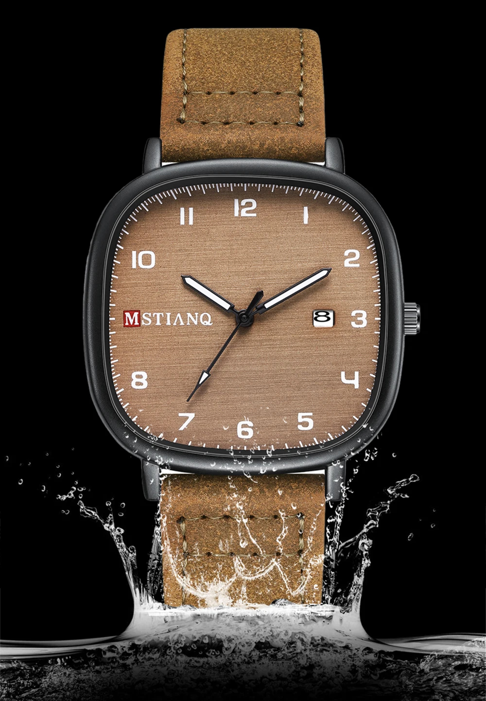 Montre Sport Quartz Cuir