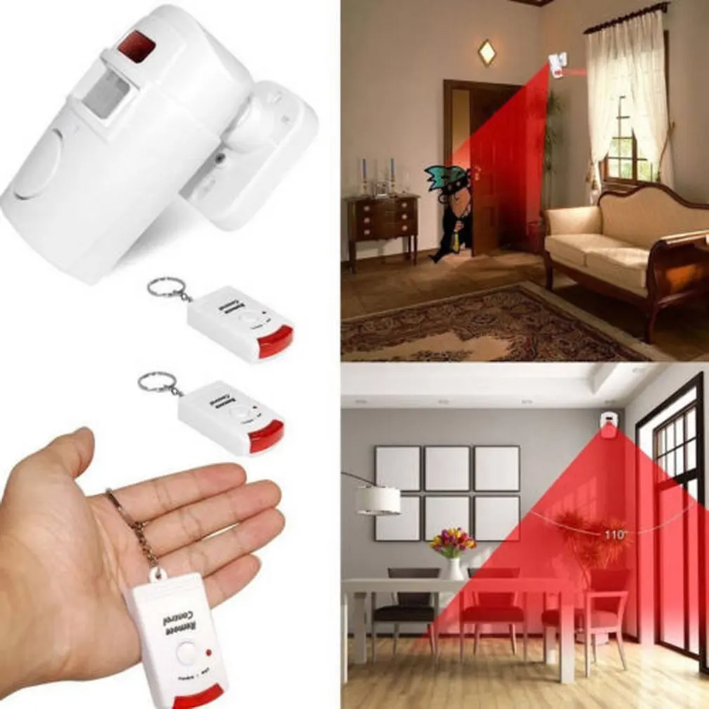 Détecteur de Mouvement PIR avec Télécommande
